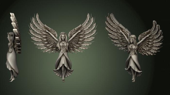 Angels (AN_0219) 3D model for CNC machine
